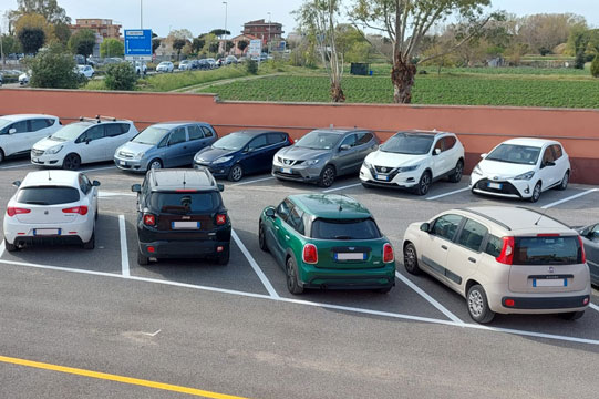 Parcheggio low cost aeroporto ParkToAir Fiumicino